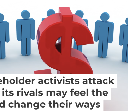 Sometimes corporations yield when facing pressure from their shareholders – even when it’s indirect. alexsl/iStock via Getty Images Plus